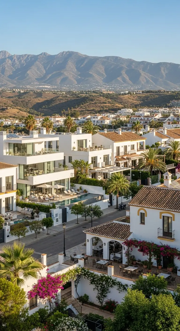 New developments in Nueva Andalucía, Marbella with mountain views